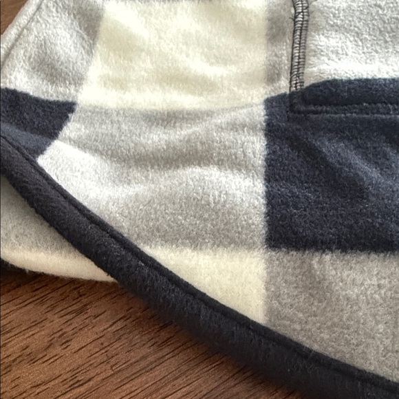 Style & Co quarter zip fleece plaid sweatshirt - Picture 6 of 11